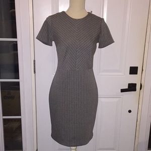 Banana Republic Ladies Grey Stretch Dress Size 0